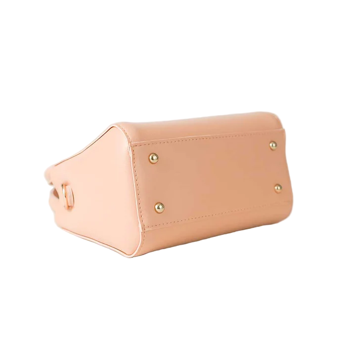 Women’s Peach Faux Leather Handbag