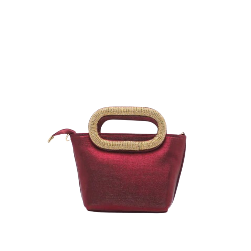 Maroon Women Party Handbag
