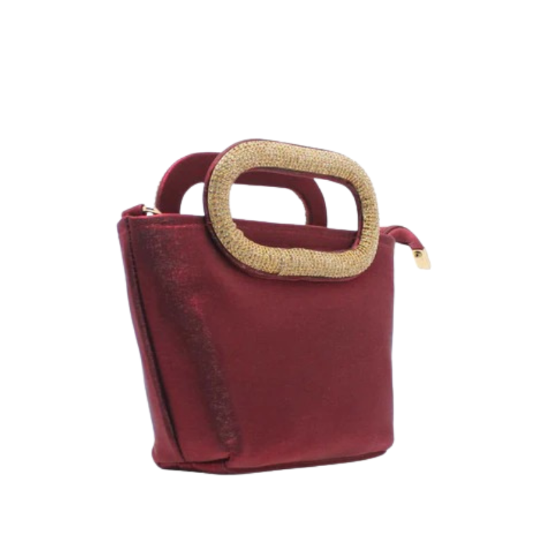 Maroon Women Party Handbag