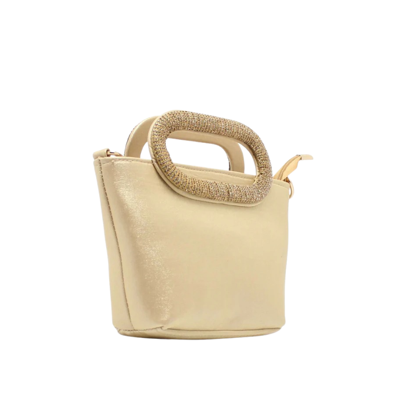 Golden Women Party Handbag