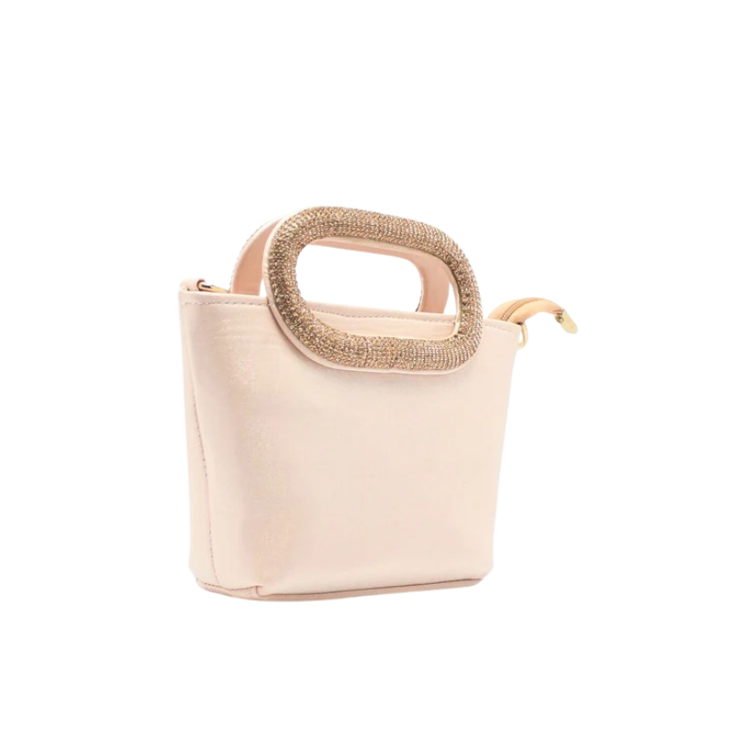 Peach Women Party Handbag