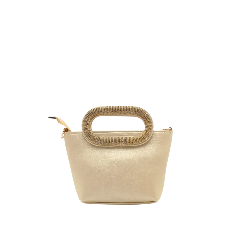 Golden Women Party Handbag