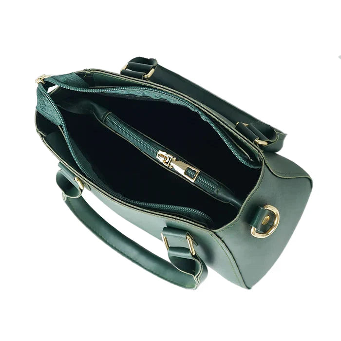 Women’s Green Faux Leather Handbag